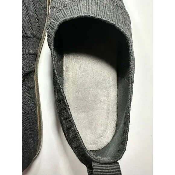 Naot Okahu Sneakers Size 42 (11-11.5)  Slip-On Black Knit Vegan Comfort Shoes‎ - Picture 11 of 12